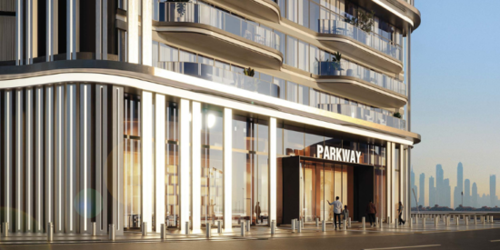 Parkway Apartments: Proximity to major roads and public transport.