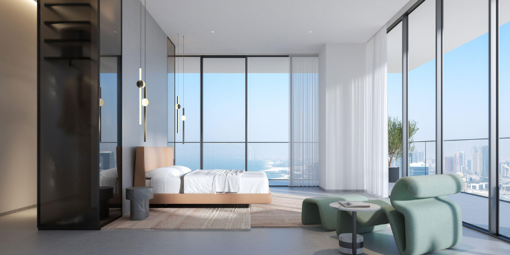 W Residences: Stylish home with ample natural light.