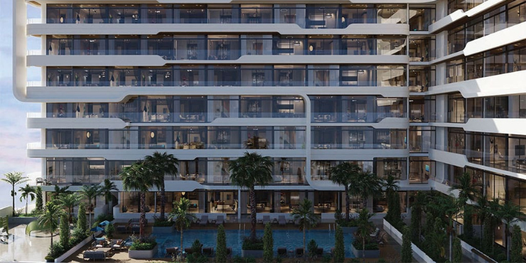 Altia One – Contemporary apartment building with sleek architecture.