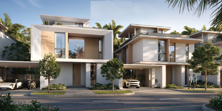 Farm Grove townhouses – Contemporary townhouse design with natural elements.