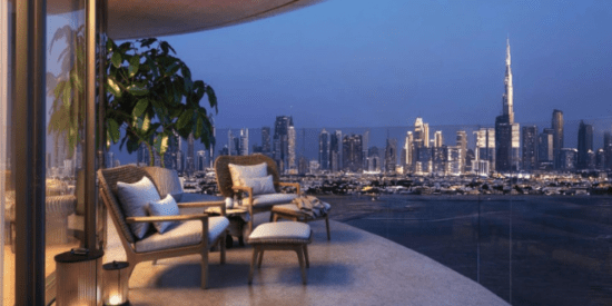 Jumeirah Asora Bay – Vibrant city and ocean views from the private balconies.