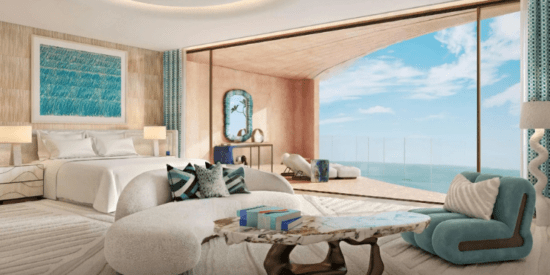 Jumeirah Asora Bay – Vibrant city and ocean views from the private balconies.