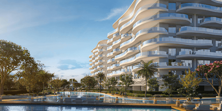 Lagoon Views Phase 2: Luxury apartments with stunning views.