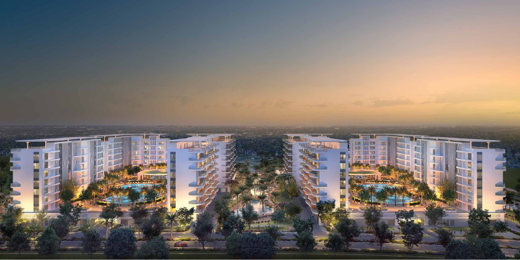 Lagoon Views Phase 2: Luxury apartments with stunning views.