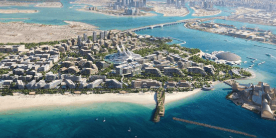 Mandarin Oriental Residences – views of Saadiyat Island’s world-class museums.
