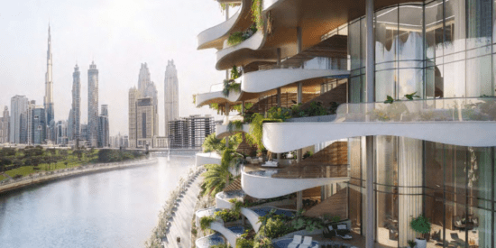 One Canal Residences vibrant community offering luxurious living along Dubai Water Canal.