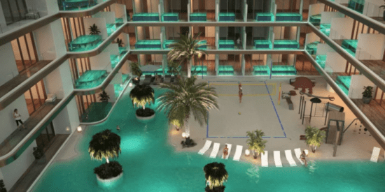 Discover Peace Lagoons Phase 2 in Dubailand Residence Complex (DLRC). Modern studios, one, and two-bedroom apartments with world-class amenities. Flexible payment plans available. Find your dream home in Dubai today!