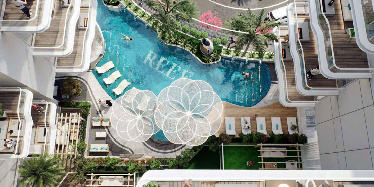 Reef 1000 at Dubai Land Residence Complex