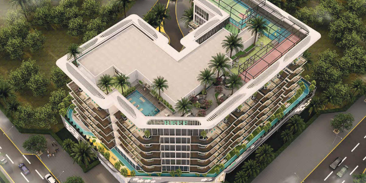 Reef 1000 at Dubai Land Residence Complex