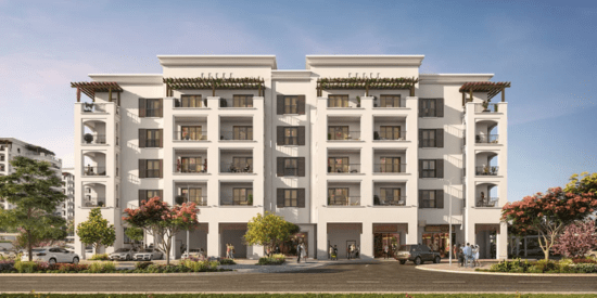 Yas Golf Collection Residences – luxury apartments with stunning views of Ferrari World.