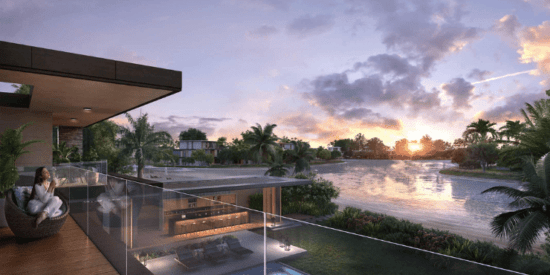 Alaya Beach at Tilal Al Ghaf: Grand villa with direct access to private beach.
