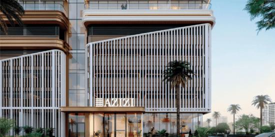 Azizi Ruby at Jumeirah Village Circle: Luxury 1, 2, and 3-bedroom apartments.