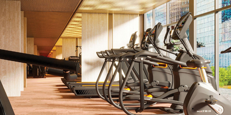 Belle Reve State-of-the-Art Fitness Center – Fully equipped gym for an active lifestyle.