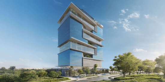 Capital One at Motor City modern office space with style.