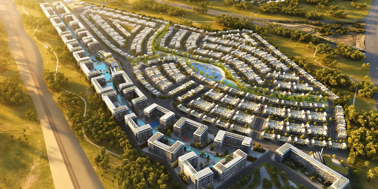 DAMAC Riverside Views: Scenic views of nearby nature reserves and water bodies, offering a tranquil escape.