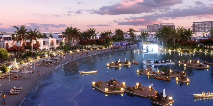 DAMAC Riverside Views: Floating opera for unique cultural experiences on the serene waterfront.