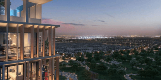 Elm Park Five in Dubai Production City offers luxury living.