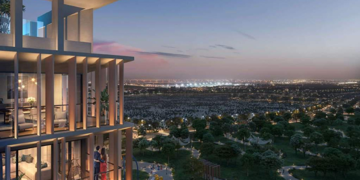 Elm Park Five in Dubai Production City offers luxury living.