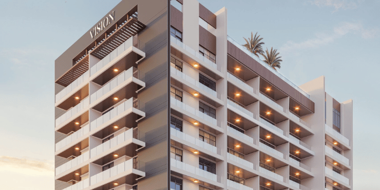 Platinum: Luxury apartments located in Liwan, Dubai.