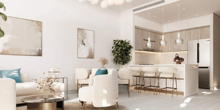 Platinum: Stylish living spaces in Liwan, Dubai apartments.