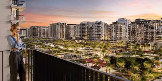 The Baltimore at Town Square Dubai: Luxury apartments, park views, and premium amenities at an attainable price.