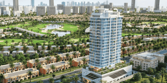 Vega Residence luxury apartments in Dubai Sports City.