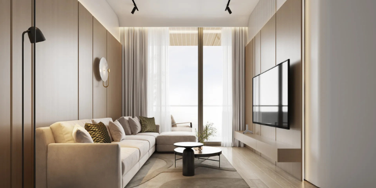 Boutique 23 2-bedroom apartment with sleek interiors in Al Jaddaf.