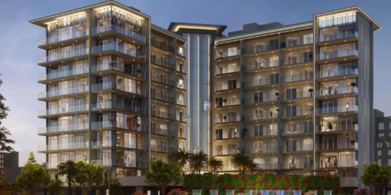 Exterior view of Floarea Grande at Arjan with lush greenery and scenic surroundings.