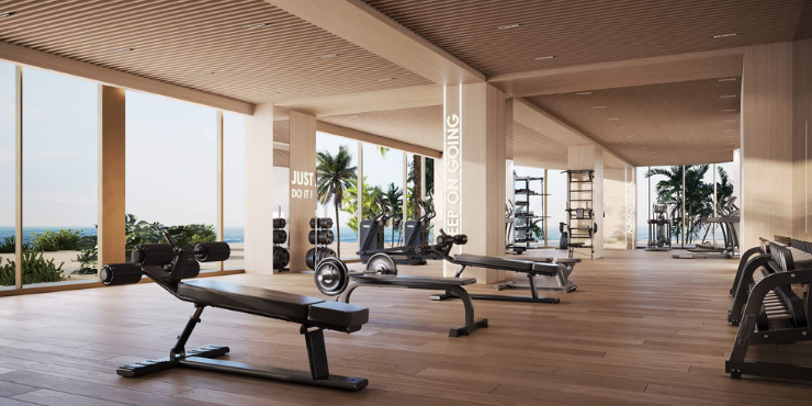 Flora Isle fitness center with state-of-the-art equipment for a healthy lifestyle.