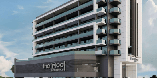 The Roof Residence building in Nad Al Sheba 1, Dubai.