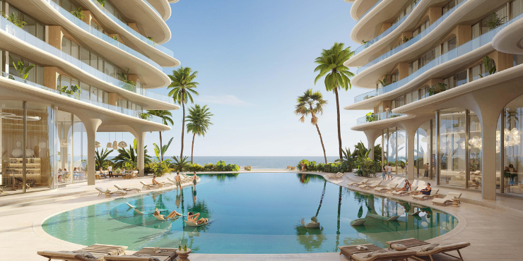 Samana Parkville Dubai Land Residence Complex | Luxury Apartments with Private Pools