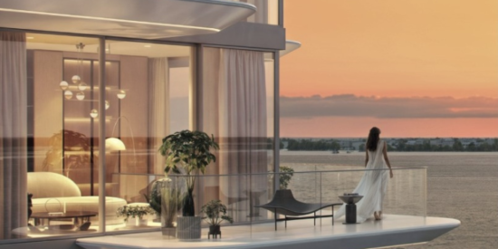 Luxury waterfront apartments at Ayamore Residence Dubai.