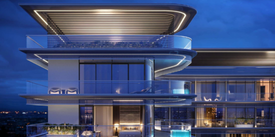 Residents enjoying the lazy river landscape at Bond Enclave in Arjan, Dubai