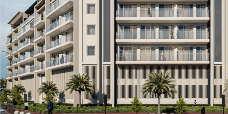 Glorious Central Residences in Al Warsan, Dubai – Modern luxury apartments for sale.