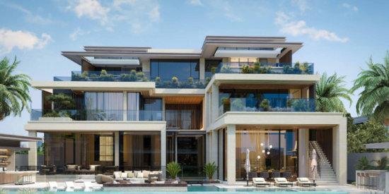 Luxury villa in Mews Mansions at Meydan, Dubai.