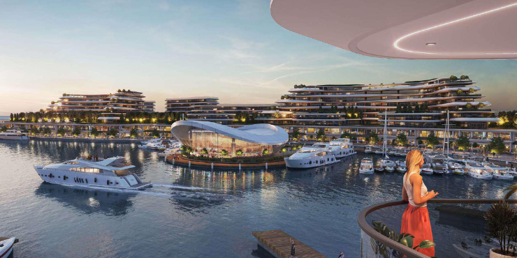 Pierside Marina Residences at Sobha Siniya Island