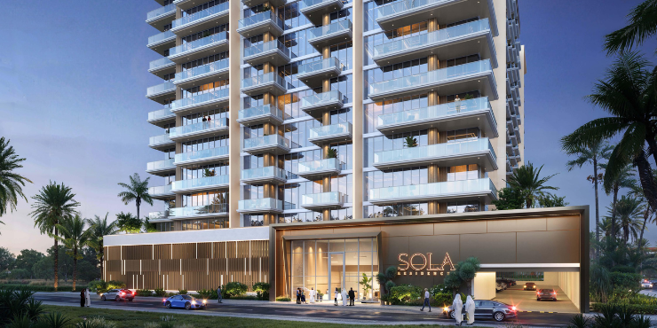 Luxury 1-3 Bedroom Apartments at Sola Residences, Wasl Gate, Dubai | Prime Location & Modern Living