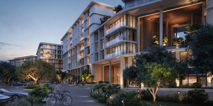 Luxury waterfront apartments at SOLEA Residences, Saadiyat Lagoons