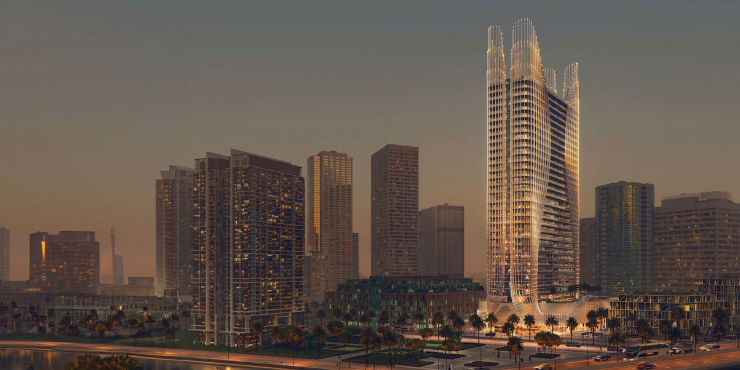Binghatti Skyhall at Business Bay – Luxury Canal-Facing Apartments in Dubai