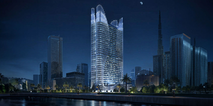 Binghatti Skyhall at Business Bay – Luxury Canal-Facing Apartments in Dubai
