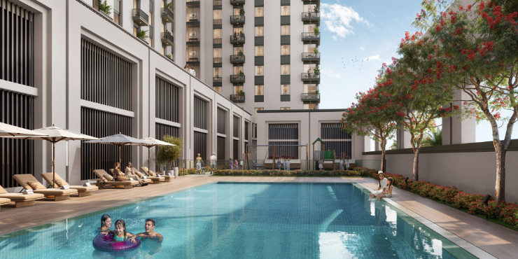 Odessa by Nshama | Luxury Apartments & Duplexes in Town Square Dubai