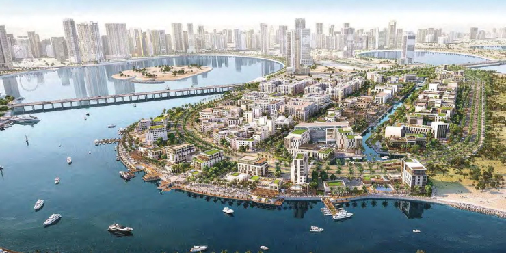 Discover Sahab Residences by Eagle Hills at Maryam Island, offering exclusive studios, 1, 2 & 3-bedroom beachfront apartments in Sharjah. Surrounded by greenery, sea views, and premium amenities—perfect for luxury living or property investment in Sharjah.