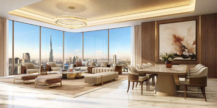 The Trump International Hotel & Tower in Dubai, UAE