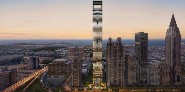 The Trump International Hotel & Tower in Dubai, UAE