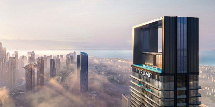 The Trump International Hotel & Tower in Dubai, UAE