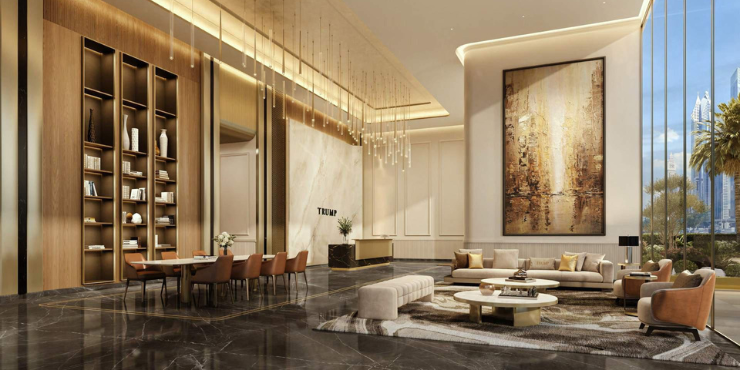 The Trump International Hotel & Tower in Dubai, UAE