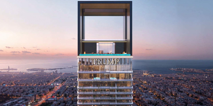 The Trump International Hotel & Tower in Dubai, UAE