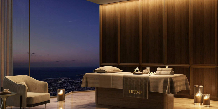 The Trump International Hotel & Tower in Dubai, UAE