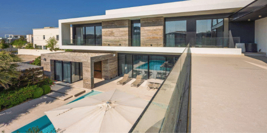 5-Bedroom Custom Villa with Dubai Skyline Views