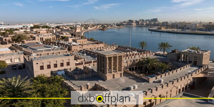 بخش‌های مختلف منطقه السیف دبی